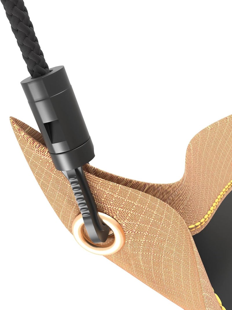 BERPET Ceiling Roof Leak Drip Diverter Tarp Heavy Duty Rain Diverter Kit for Roof with Drainage Khaki 10' x 5' - Image 4